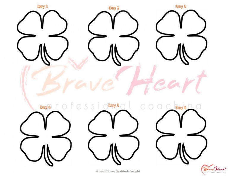 4 Leaf Clover Gratitude Insight